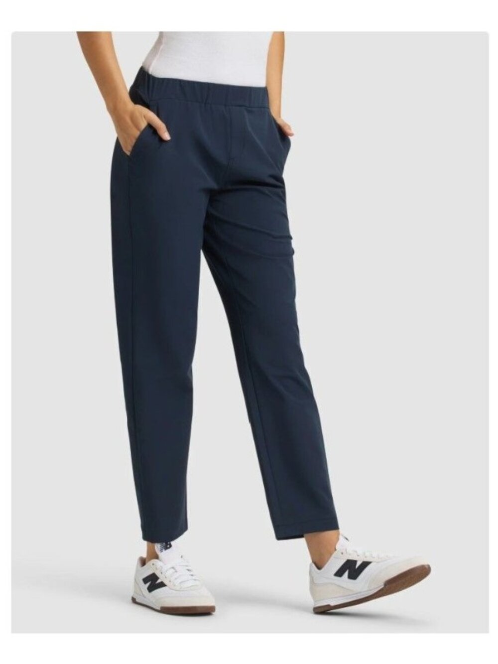 Cozy Earth Always Copped Ankle Pants in Eclipse Size Small